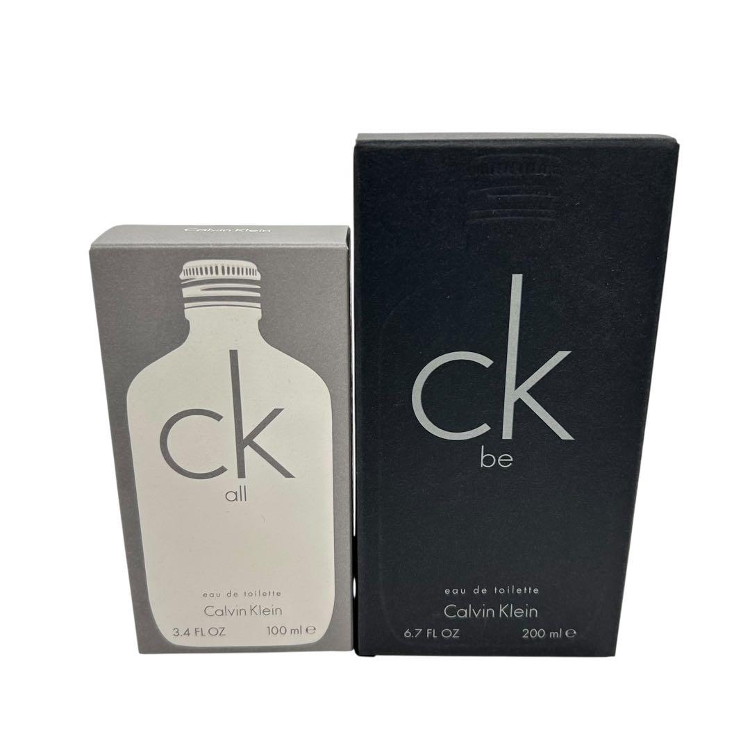 未開封 カルバンクライン オードトワレ 100ml 3本セット 中古2本おまけ付