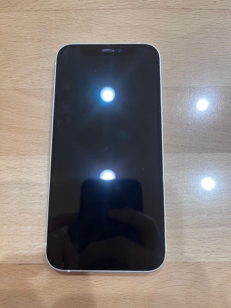 美品　iPhone12 mini 64GB 白