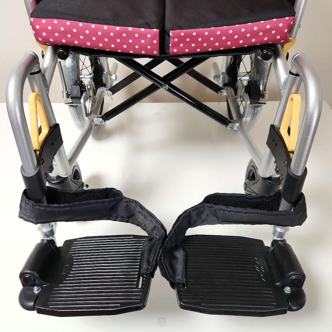 日進医療器　介助用　多機能　超軽量　車椅子　NAH-U2W