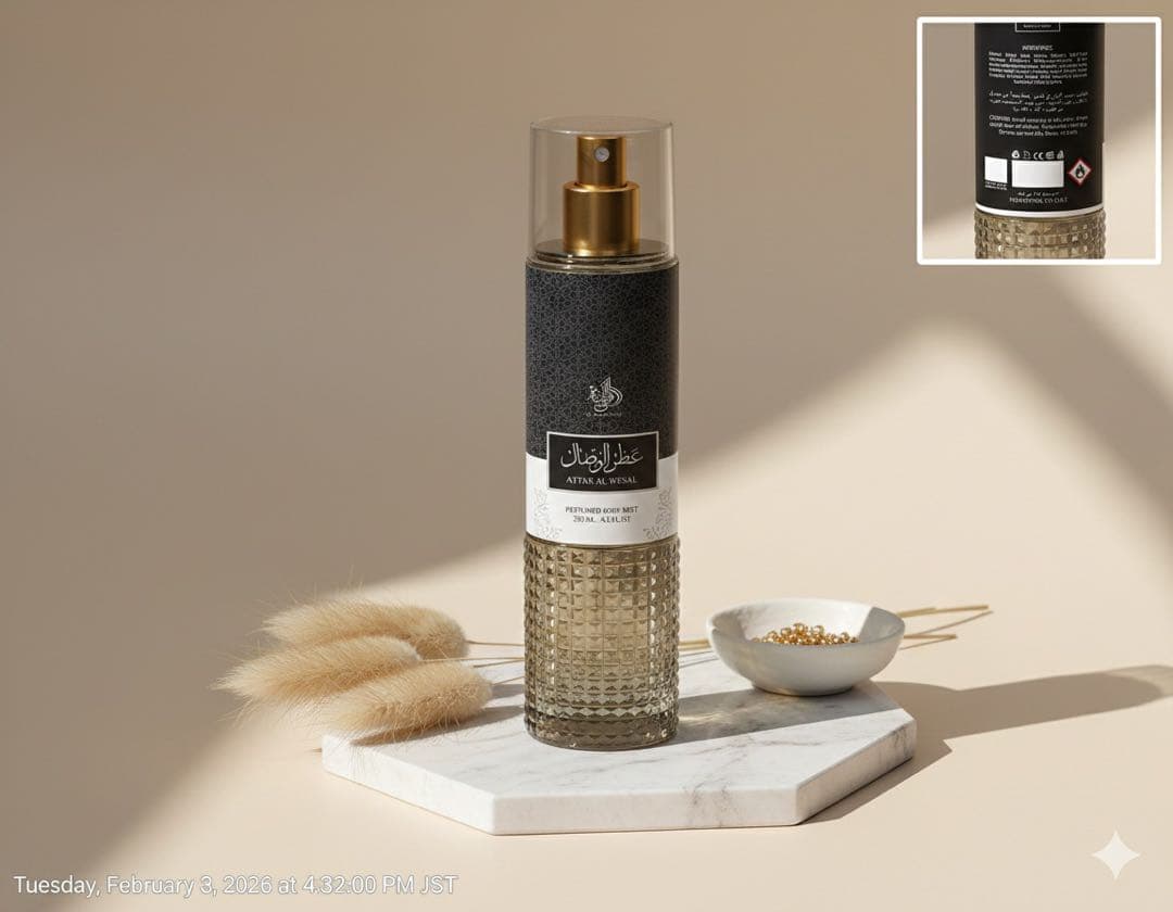 Attar Al Wesal香水EDP＋ボディミストセット