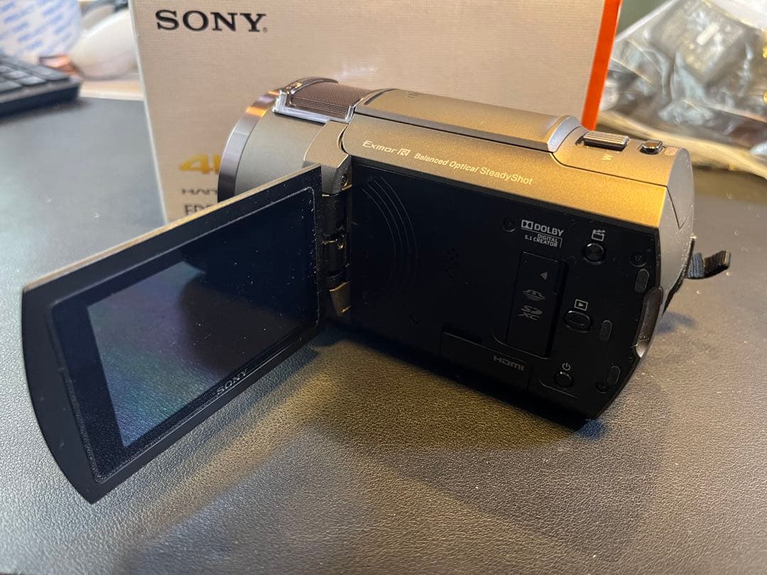 SONY 4K ハンディカム FDR-AX45A 本体　ブラウン