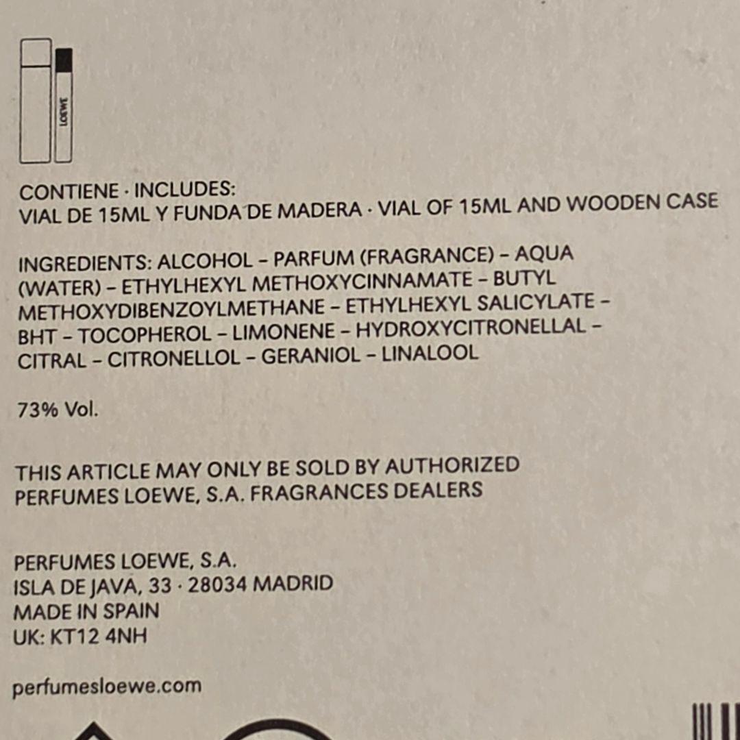 LOEWE AIRE ロエベ アイレ 15ml ウッドケース フレグランス