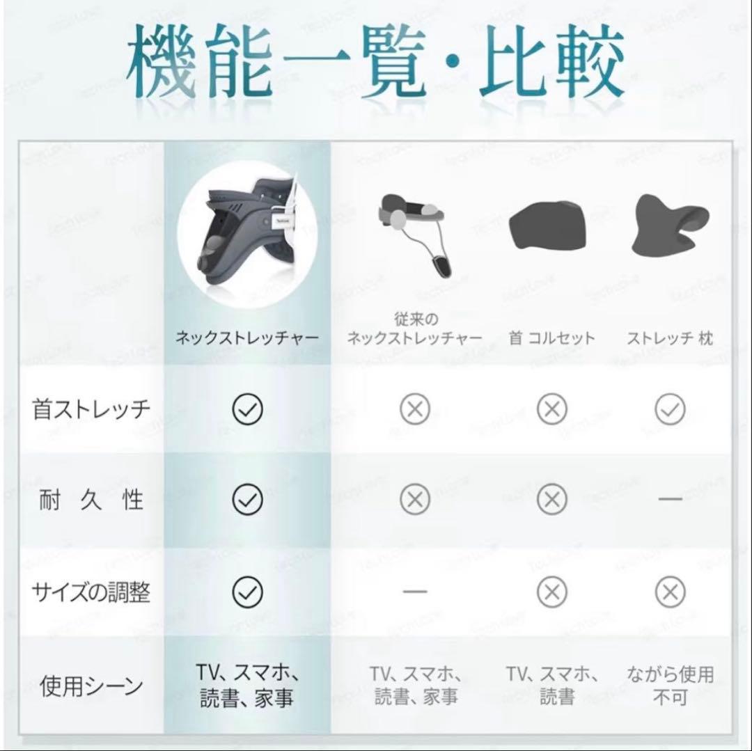 Techlove ネックストレッチャー 首サポーター