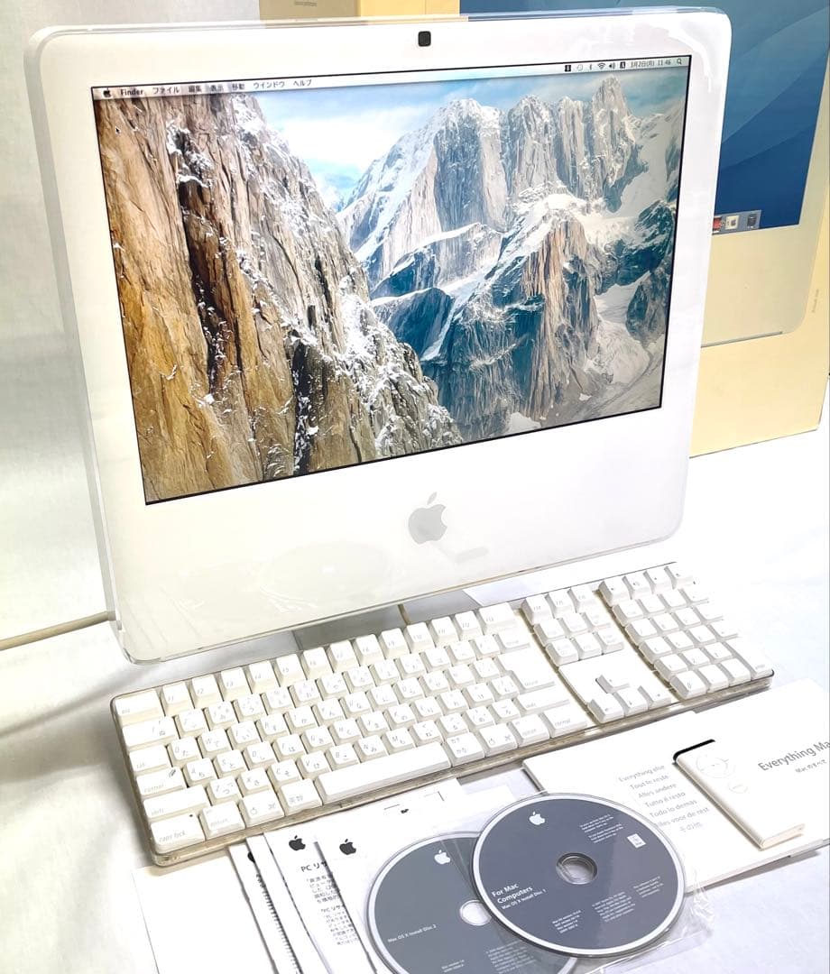 Apple iMac Late2006美品MA590J/A付属品完備/動作確認済