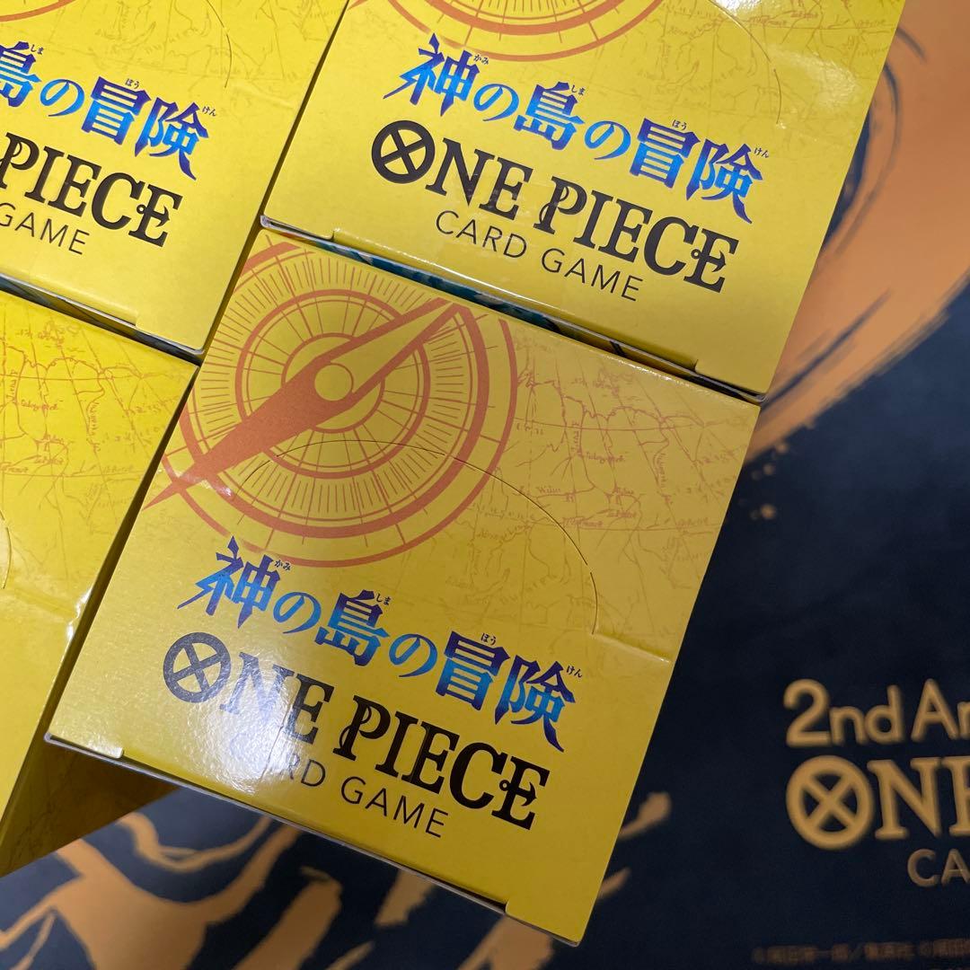 テープ付き　神の島の冒険 ONE PIECE ワンピースカードゲーム6BOX