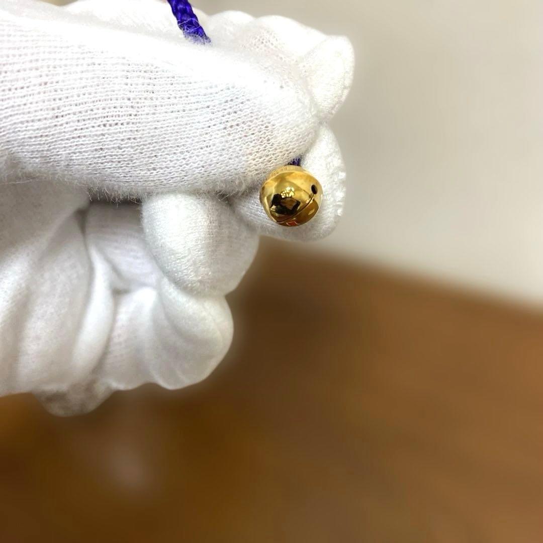 18金の鈴です。　刻印あり