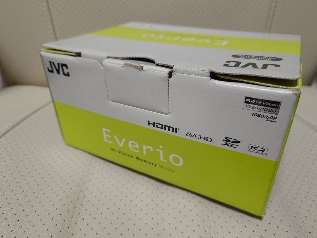 JVC フルHDビデオカメラ ケース付き