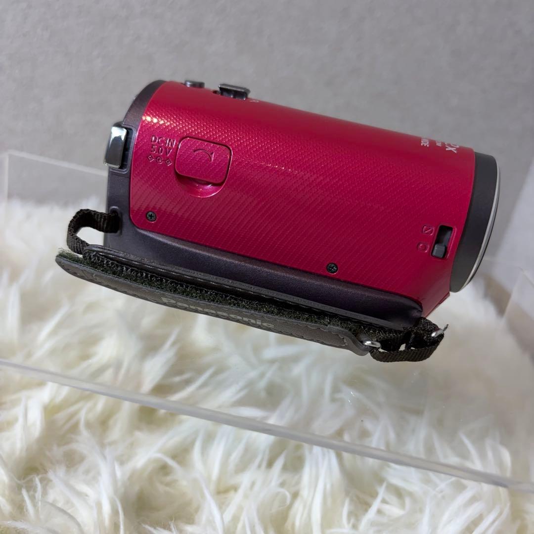 【美品】Panasonic ビデオカメラ　HDC-TM45 ピンク