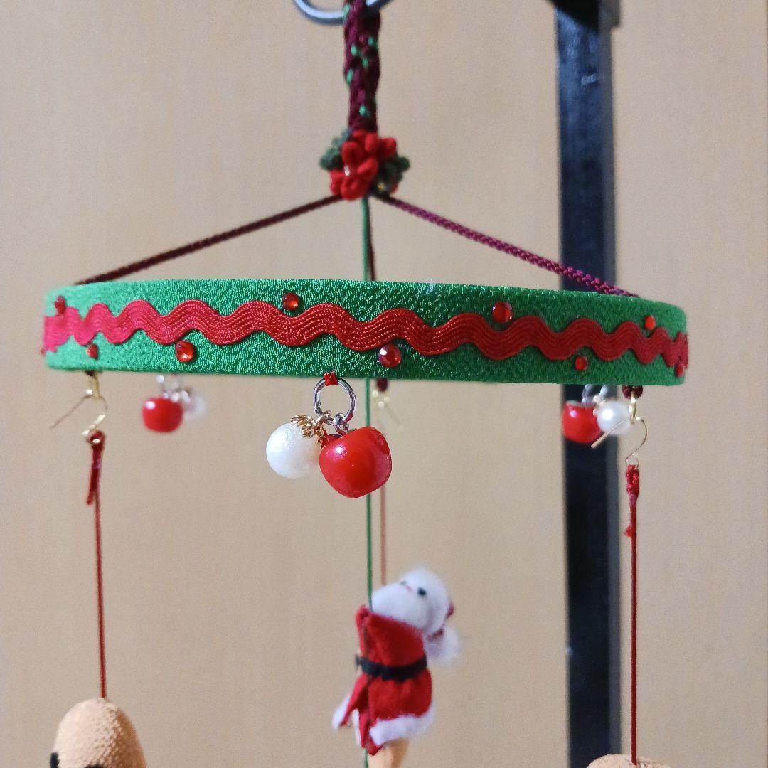 《いっちゃん様ご予約》★いちごちゃんのクリスマス吊るし飾り★ちりめん細工