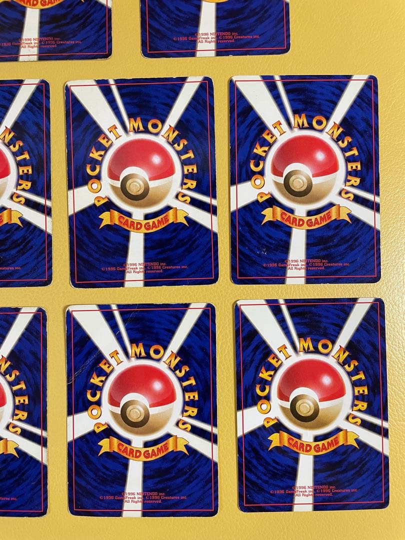 旧裏　初版マークなし1st edition old back pokemon