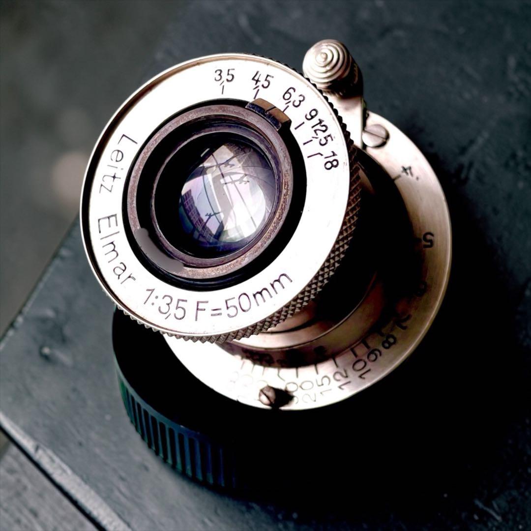 【OH票付】Leica:Elmar 50mm/f3.5 ニッケルエルマー