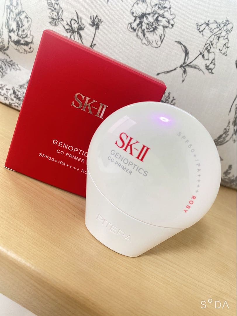 SK-II♡ジェノプティクス/CCプライマー/ロージーピンク