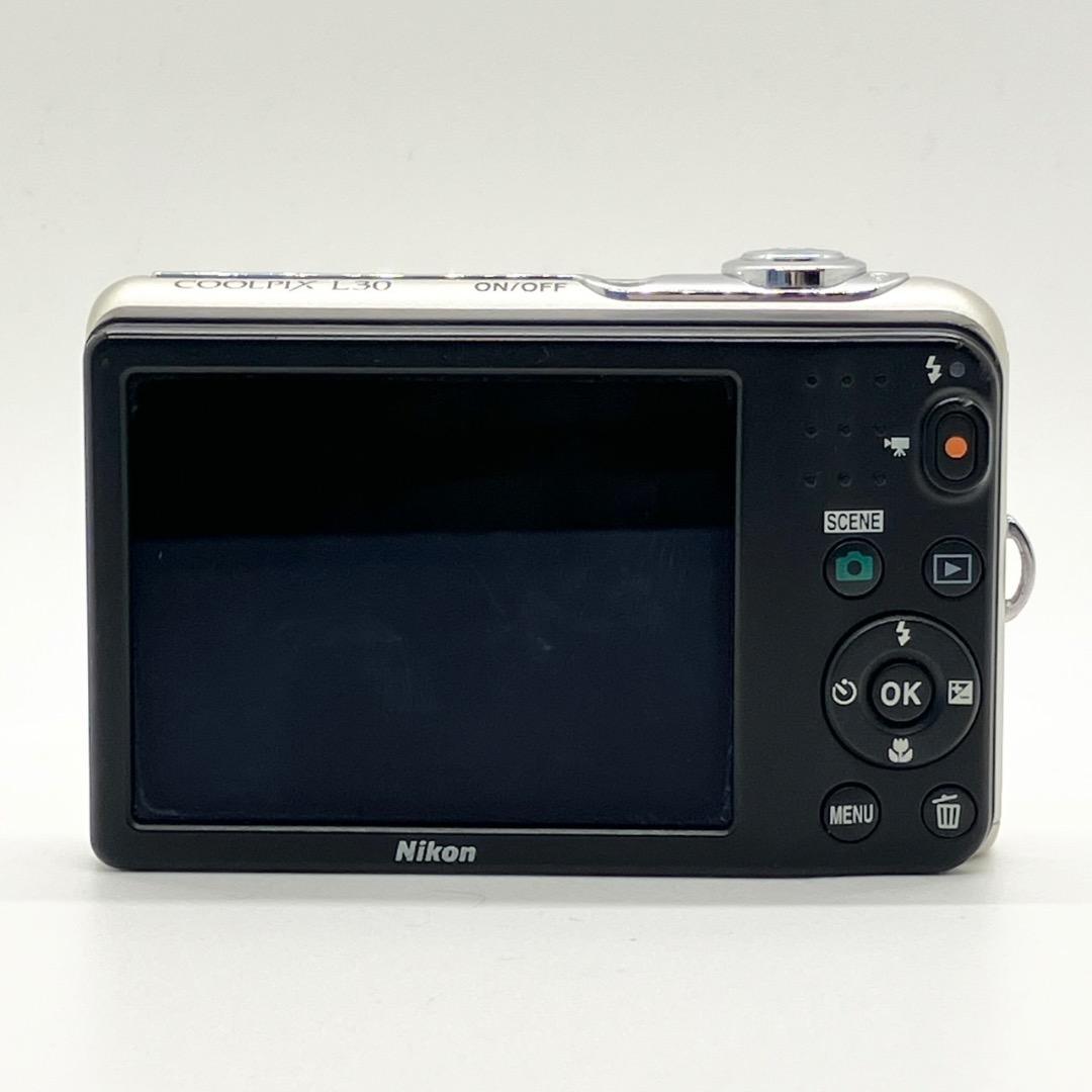 動作品✨新品電池付✨Nikon COOLPIX L30 送料無料