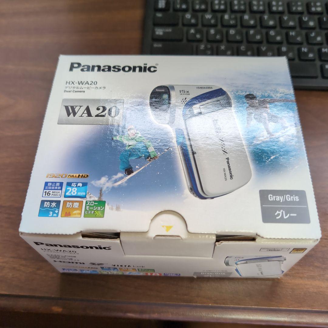Panasonic HX-WA20 ビデオカメラ本体 ケース付 付属品 箱有