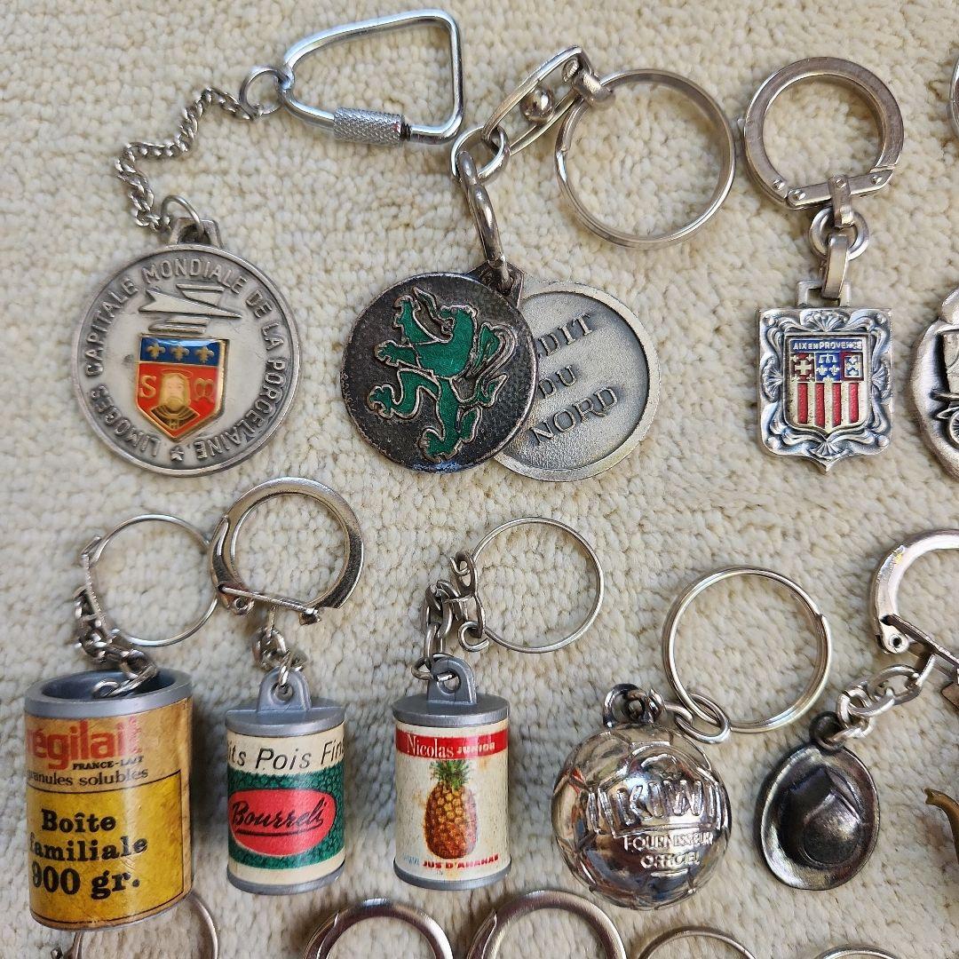 最後の値下げ‼️ フレンチキーホルダー '60-'70s レトロ ヴィンテージ