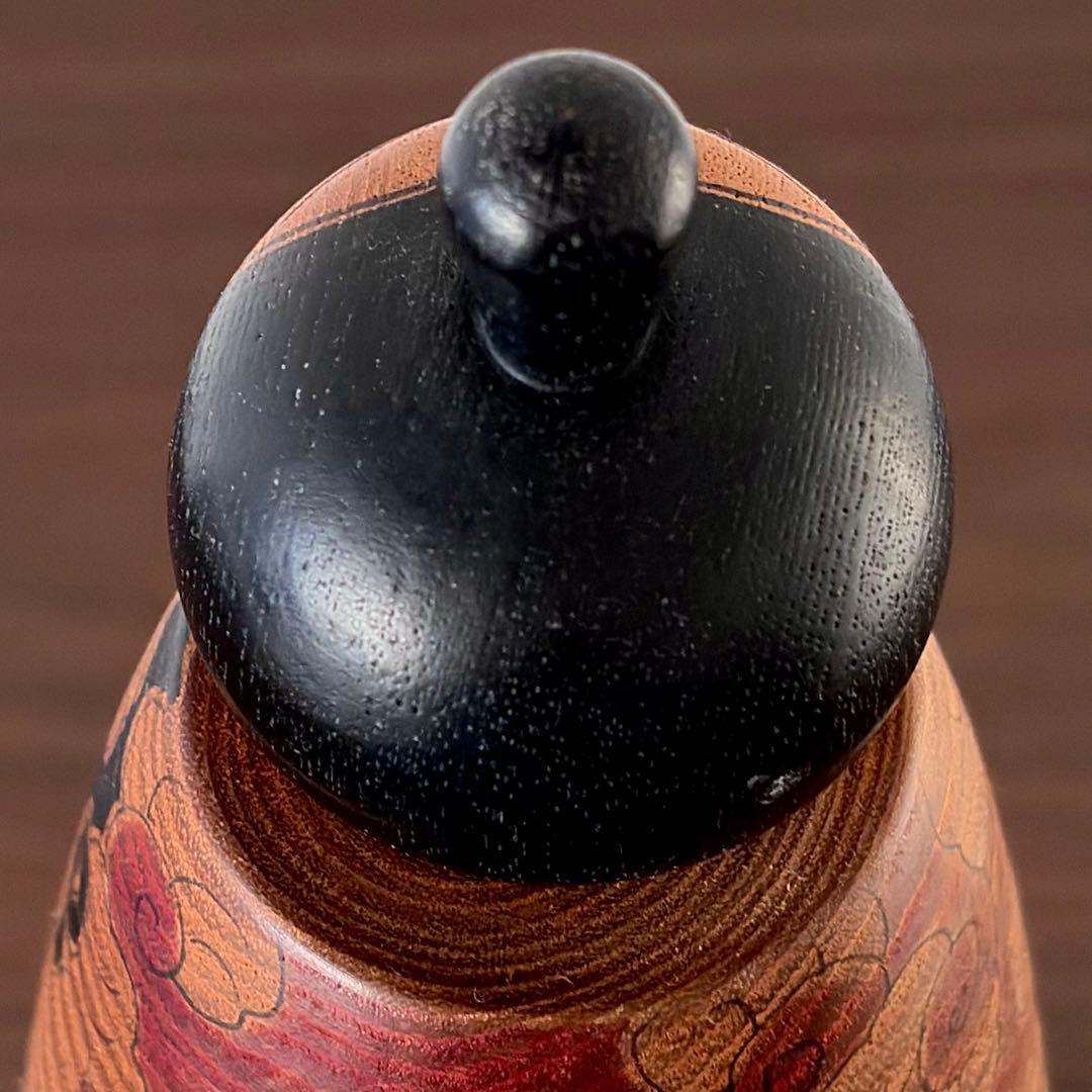 栗林 一雪 Issetsu 創作 こけし kokeshi 人形 繊細 古美術