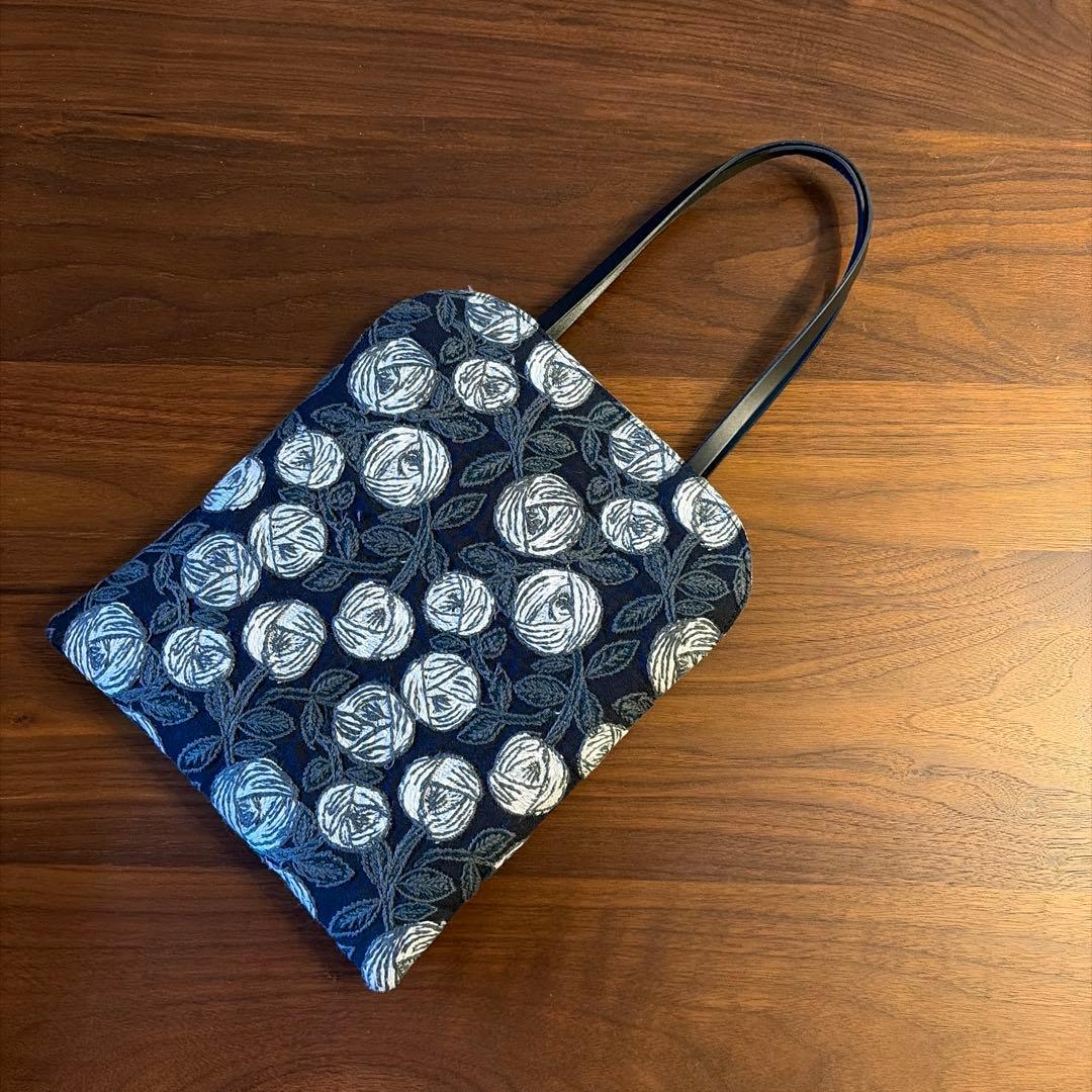 ハンドメイド トートバッグ ミナペルホネンrosy
