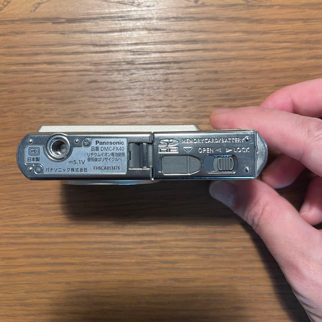 パナソニック LUMIX コンパクトデジタルカメラ DMC-FX40 ジャンク品