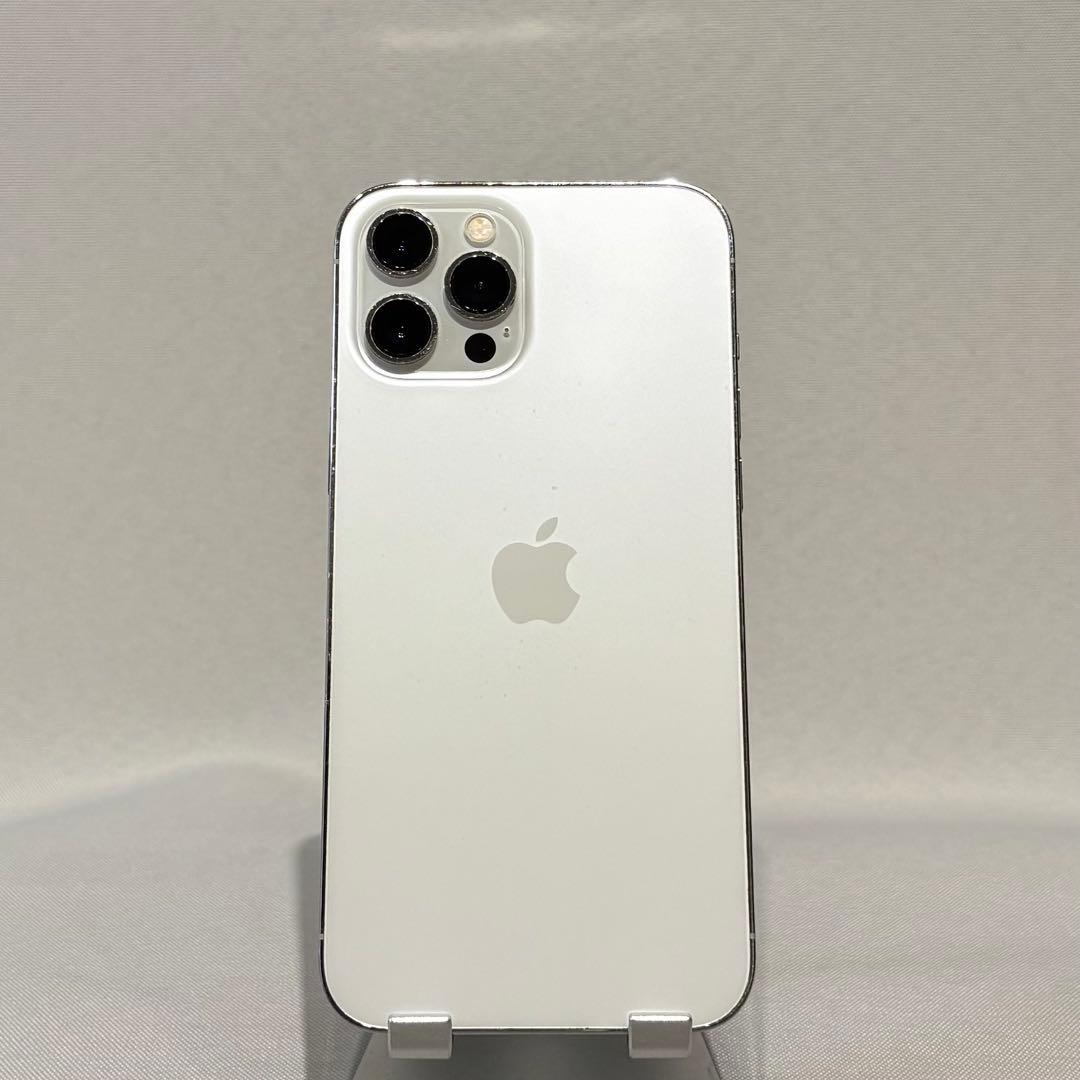 『新品バッテリー』iPhone 12 PRO MAX 128GB シルバー　本体