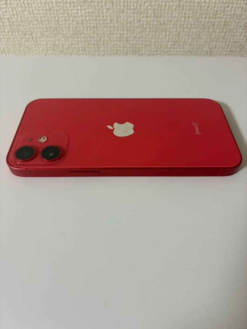 iPhone 12 mini 64GB レッド SIMフリー バッテリー100%