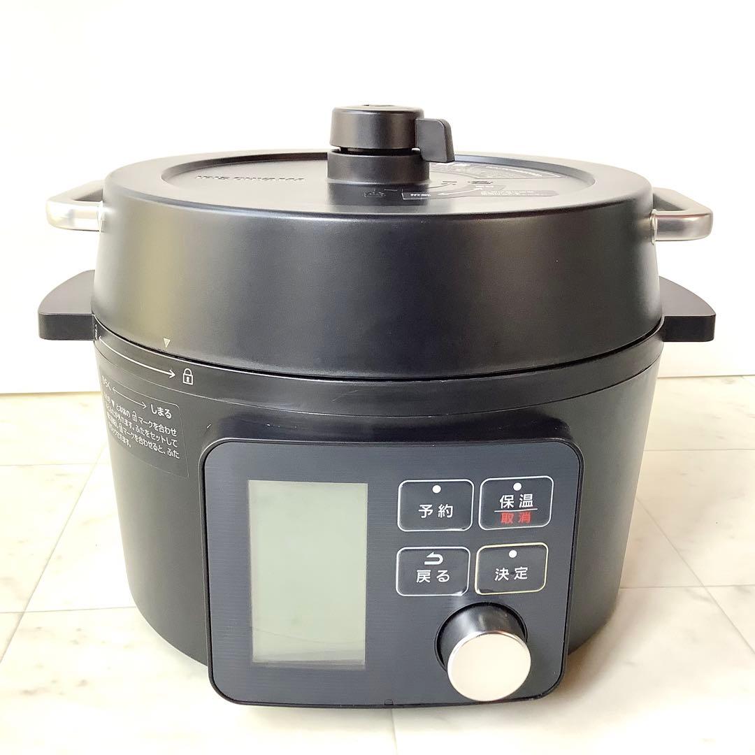 【未使用・美品】アイリスオーヤマ 電気圧力鍋 PMPC-MA2-B 付属品完備
