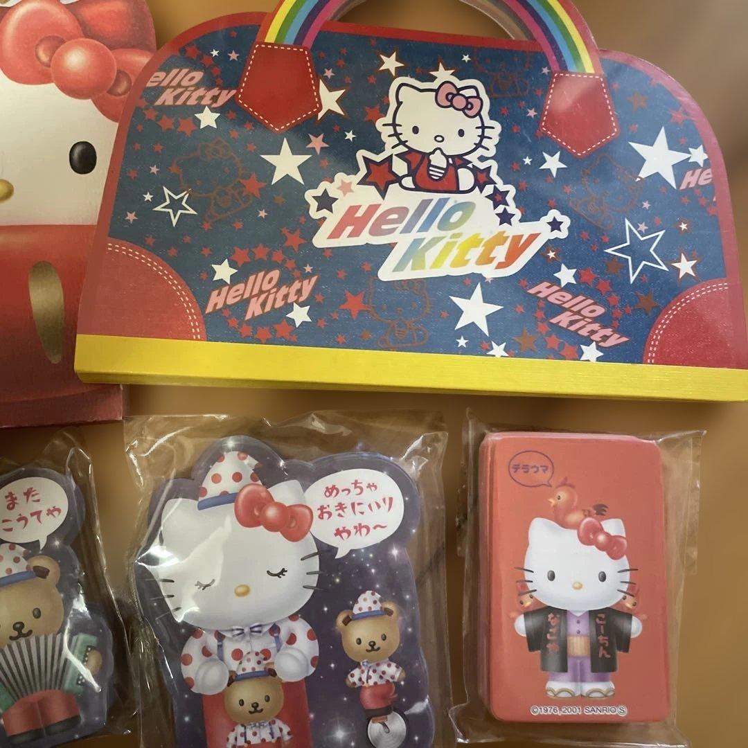 平成　レトロ　キティ　メモ帳　ダイカット