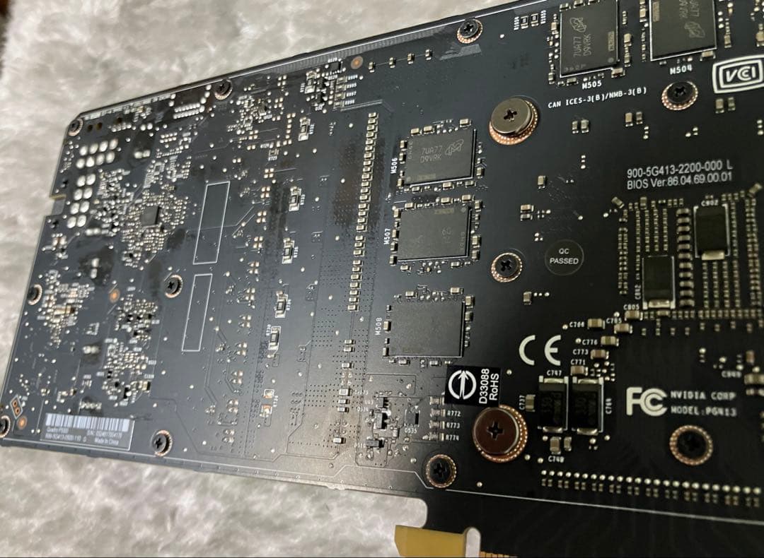 NVIDIA QUADRO P5000 正常動作取り外し中古品