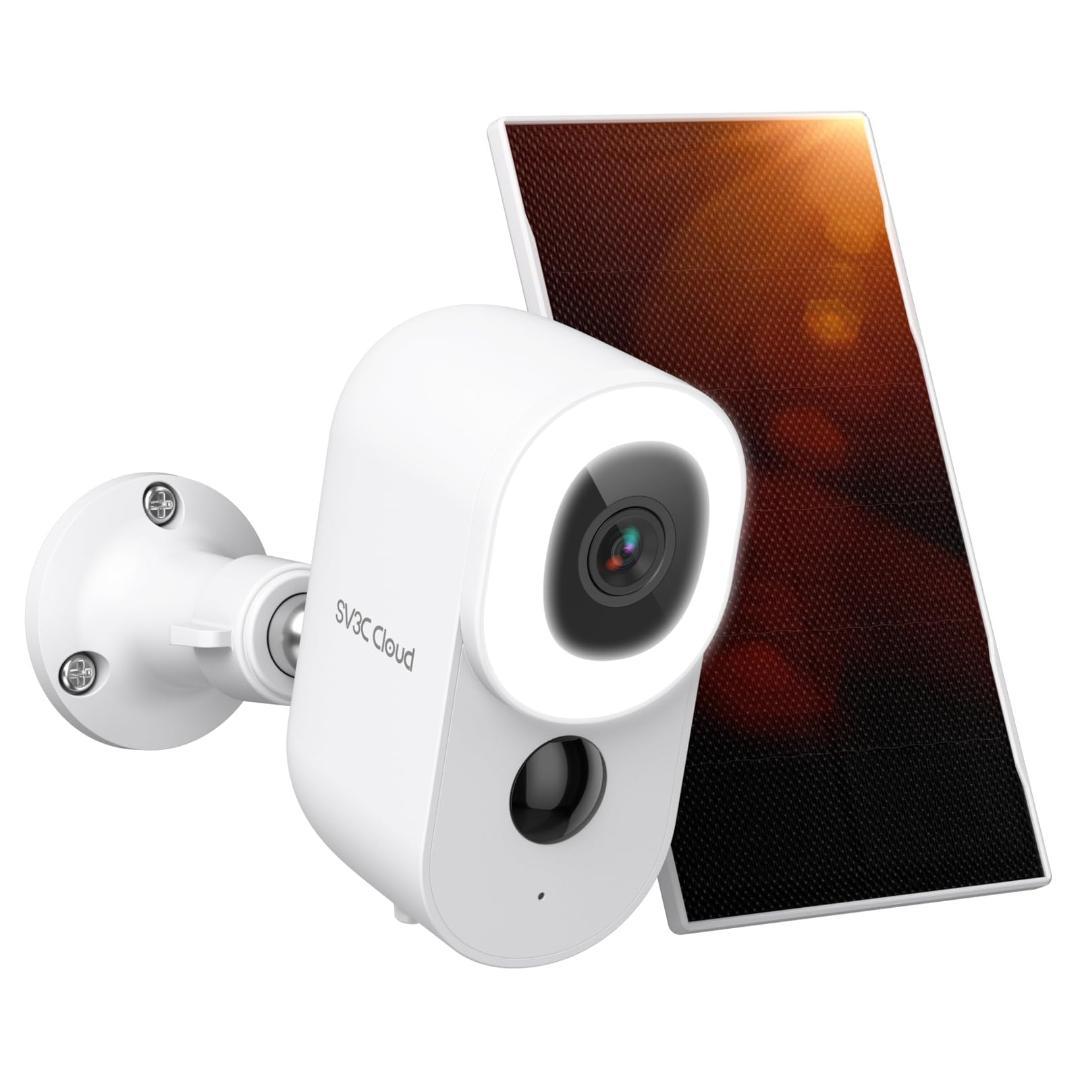 屋外用ワイヤレス監視 3MP ソーラー防犯カメラ