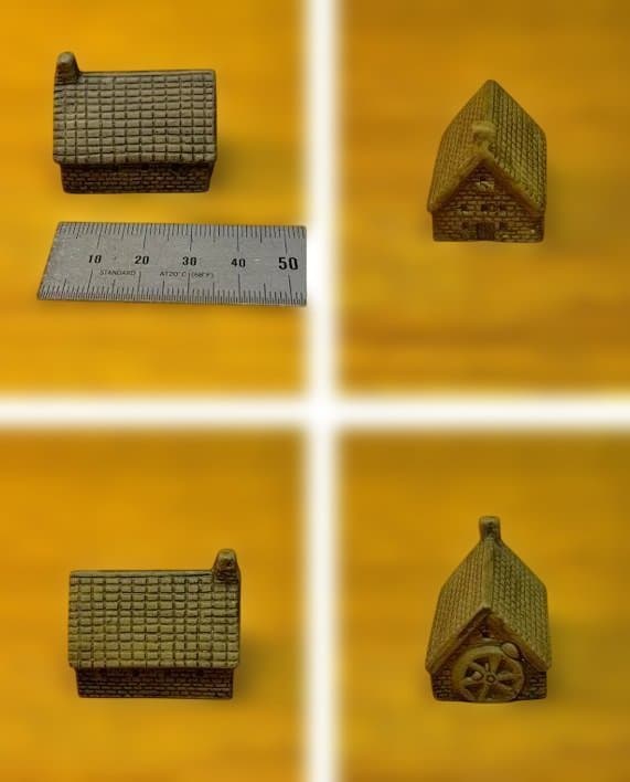 値下げ! 陶器製ミニチュアハウス 10個セット　アンティーク含む