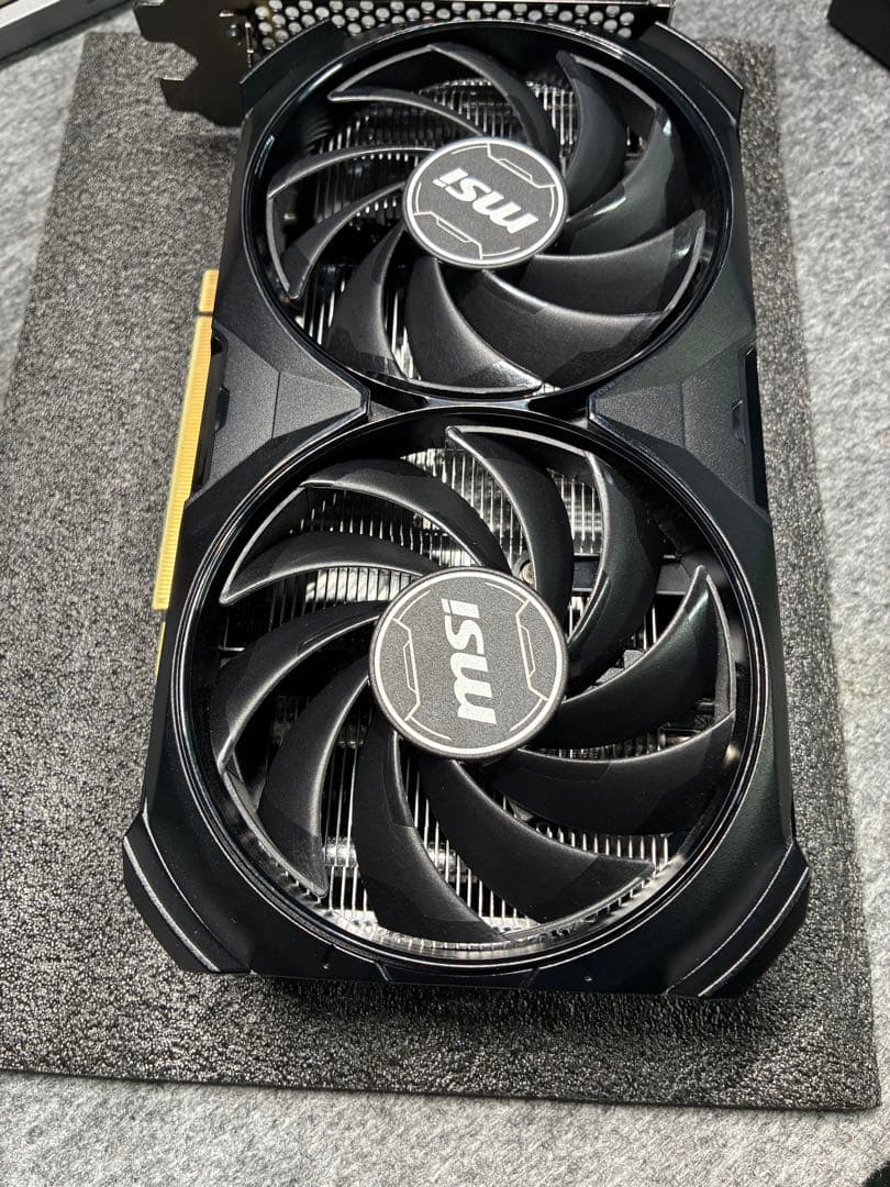 【美品】MSI GeForce RTX 4060 Ti VENTUS 2X
