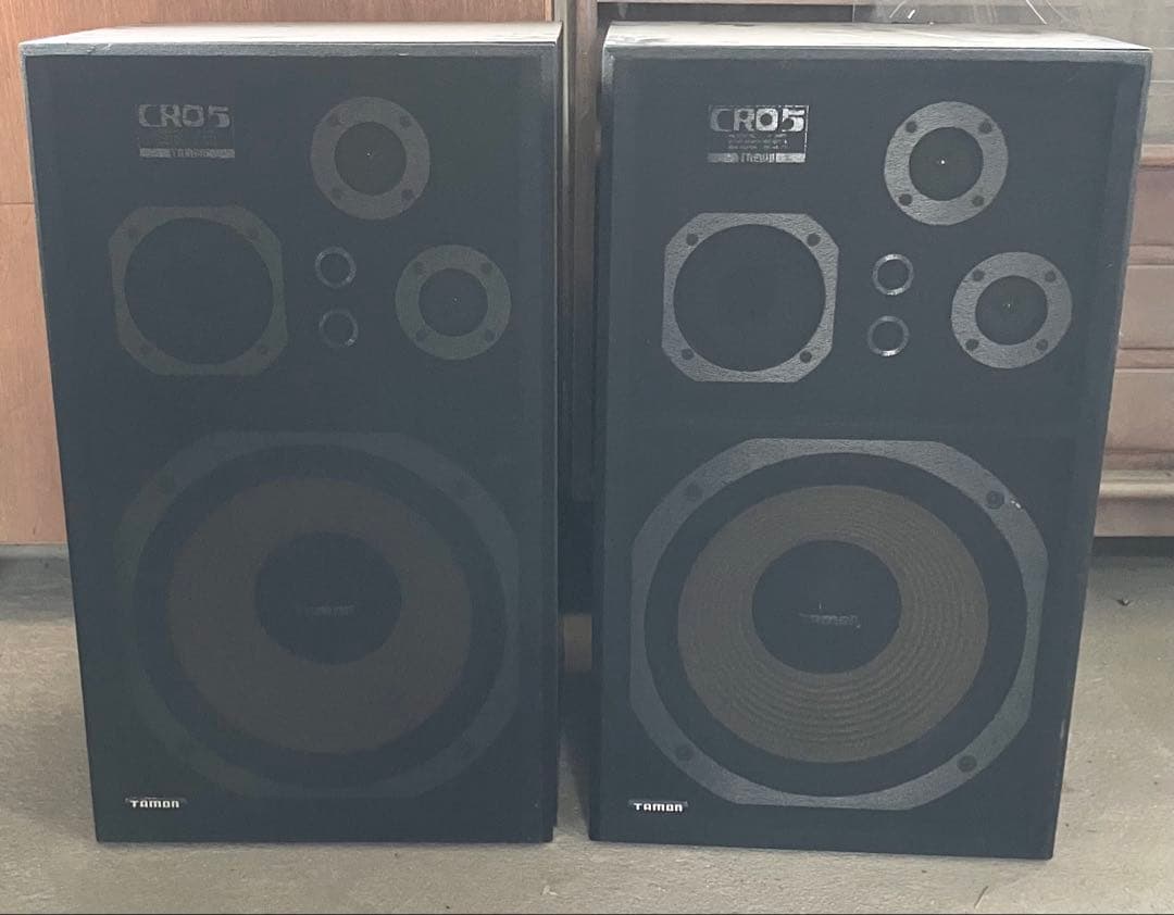 中古　tamonステレオスピーカー　オーディオ ペア