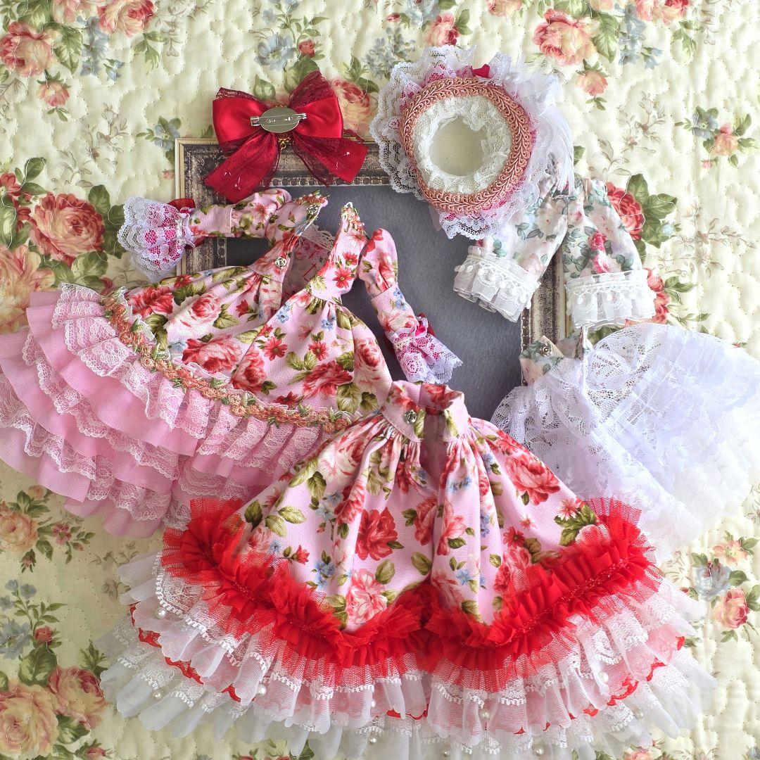 に*し様 リカちゃんの服♡ハンドメイド♡27センチドールドレス