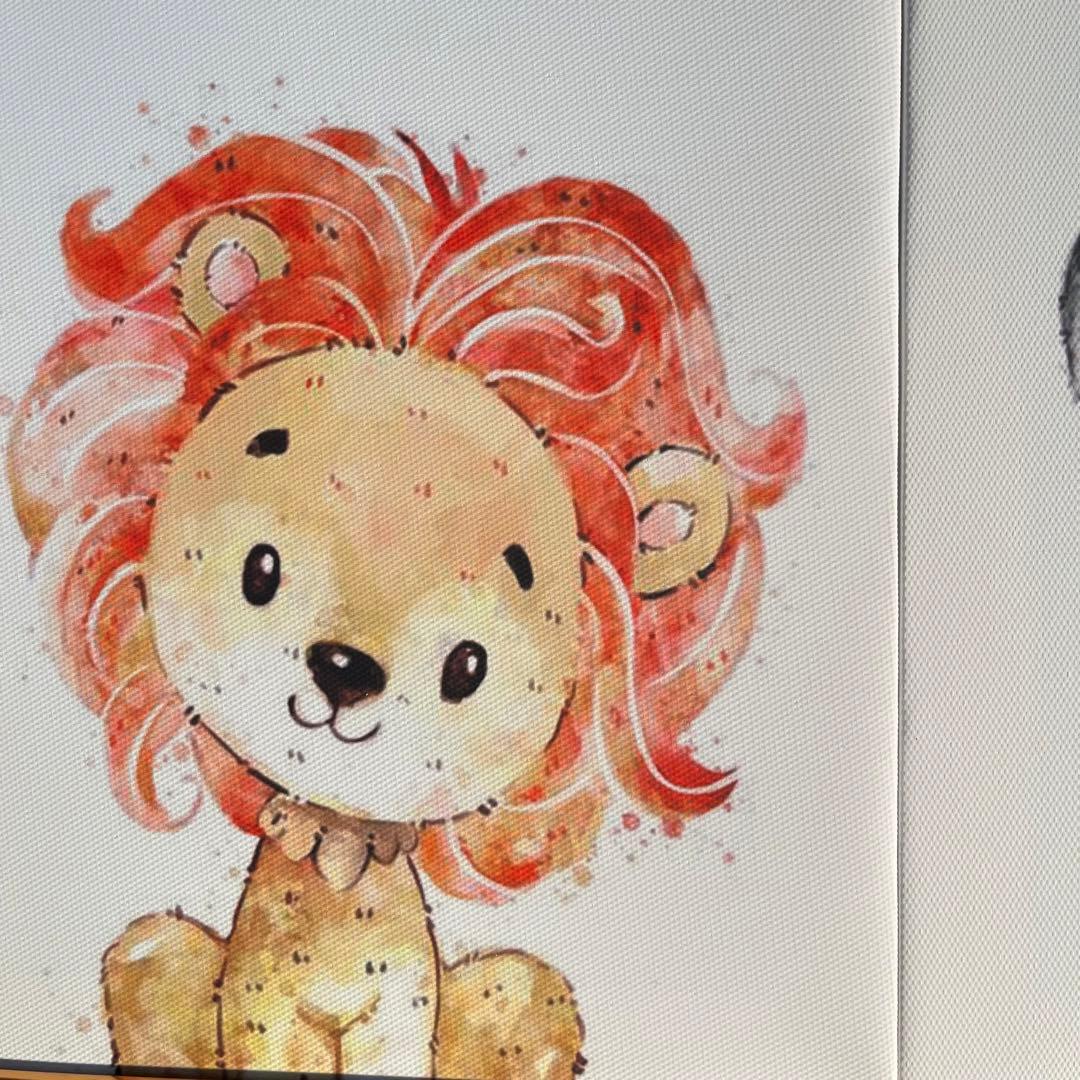 キャンバスプリントアート animals 絵画 額付き インテリア