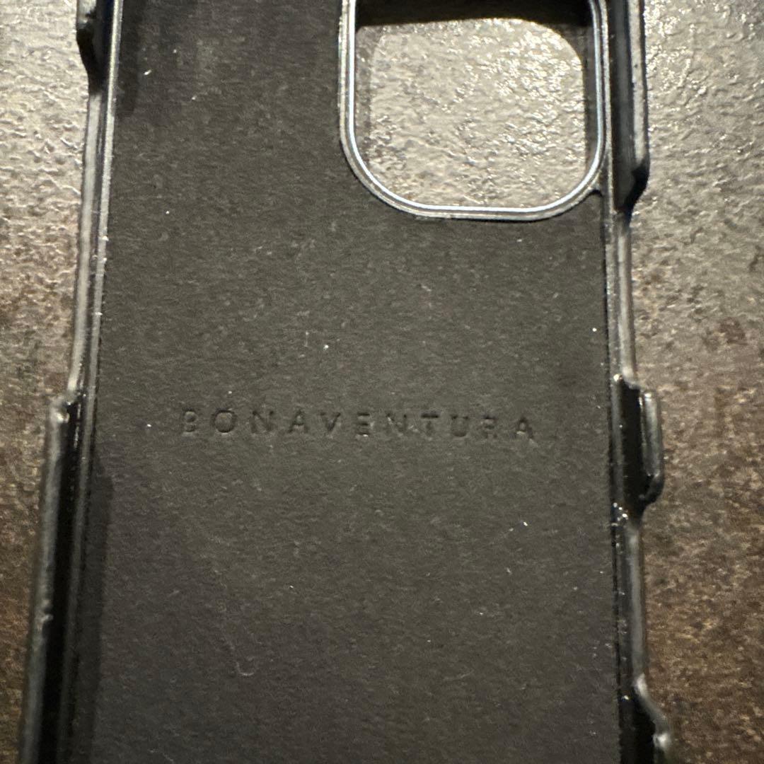 BONAVENTURA iPhone16ケース ブラック　名前入り