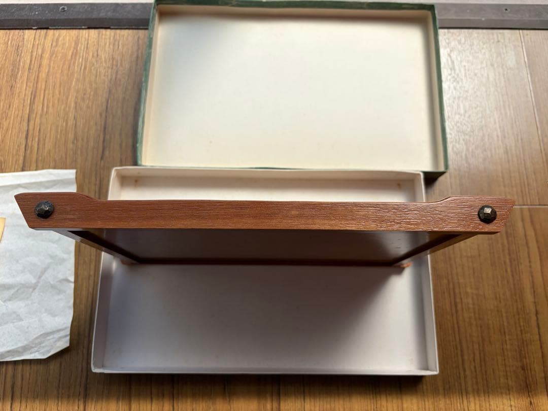箱根寄木細工　お盆　（トレー　伝統工芸品　アンティーク）