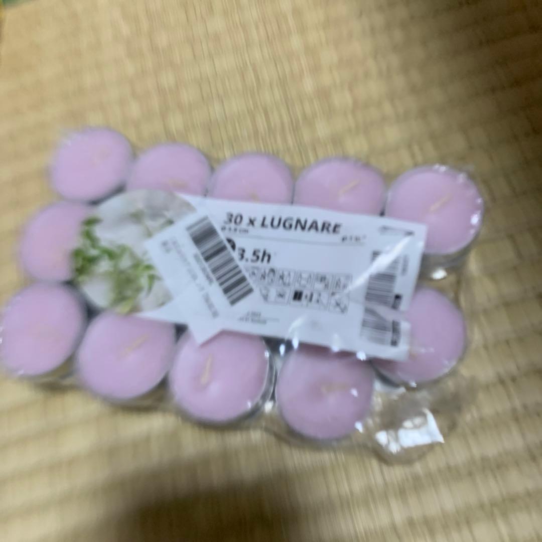 蝋燭　ジャスミン香り