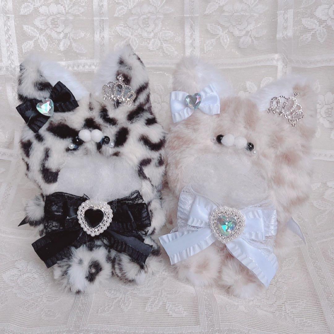 b138 ぬい服 12cm ちびぐるみ 着ぐるみ 悪魔と天使 水豹 猫セット