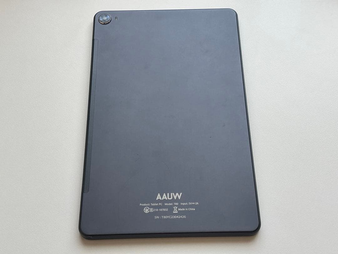 [ジャンク・操作不可]タブレット アーアユー(AAUW)T80
