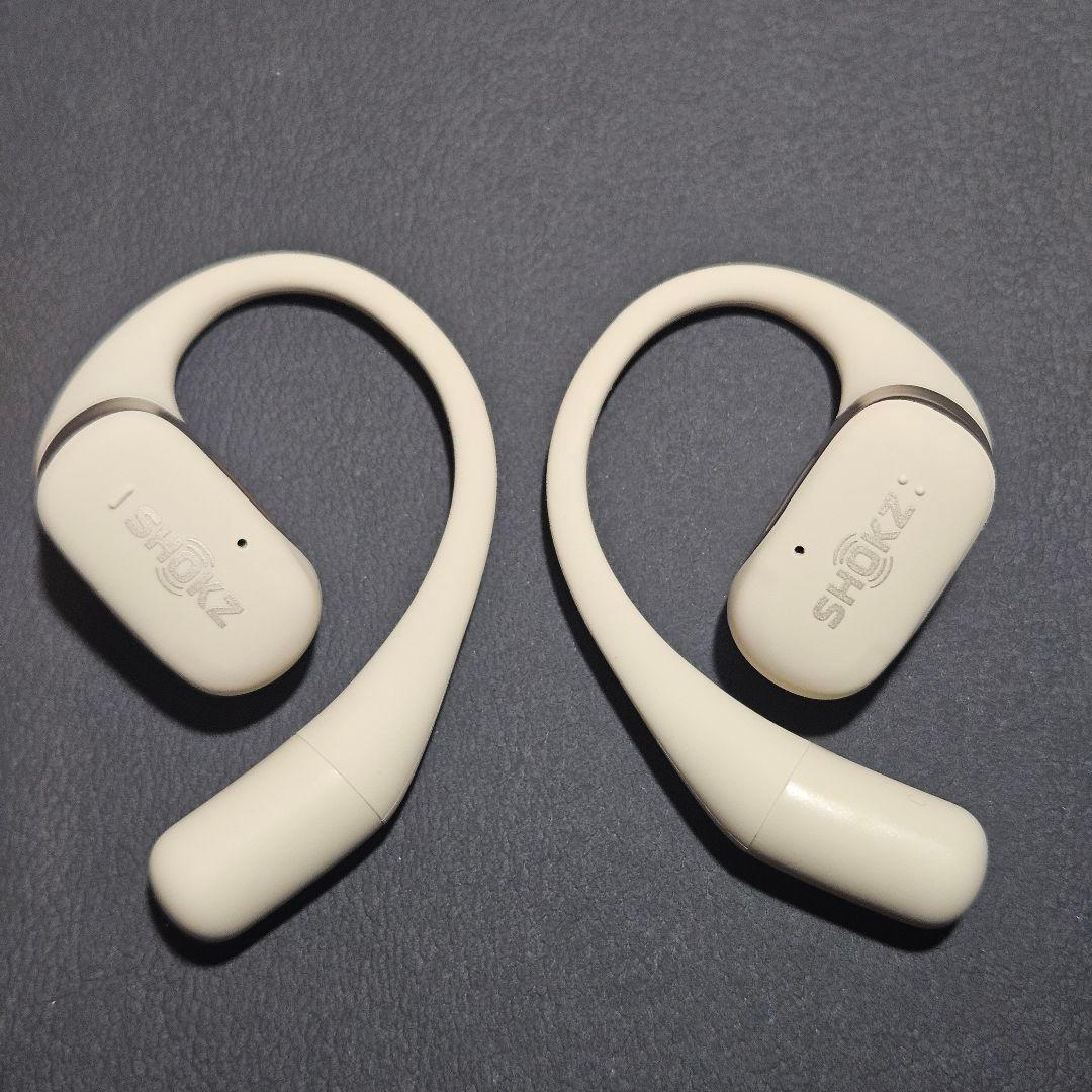 【美品】SHOKZ OpenFit T910 ベージュ 動作確認済