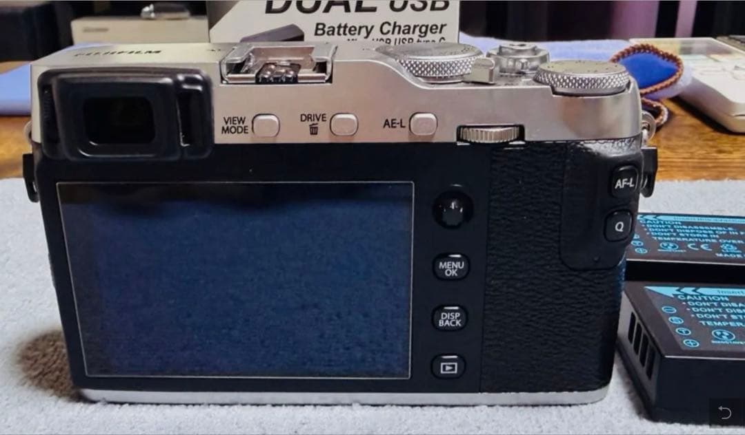 Fujifilm X-E3 シルバー ボディ極上品 総ショット1538枚