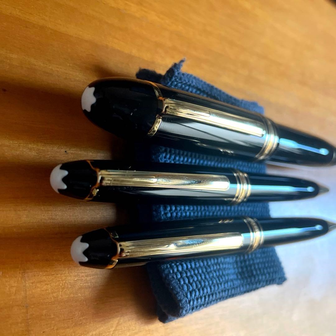 MONTBLANC モンブラン　 【3本セット＆ペンケース】