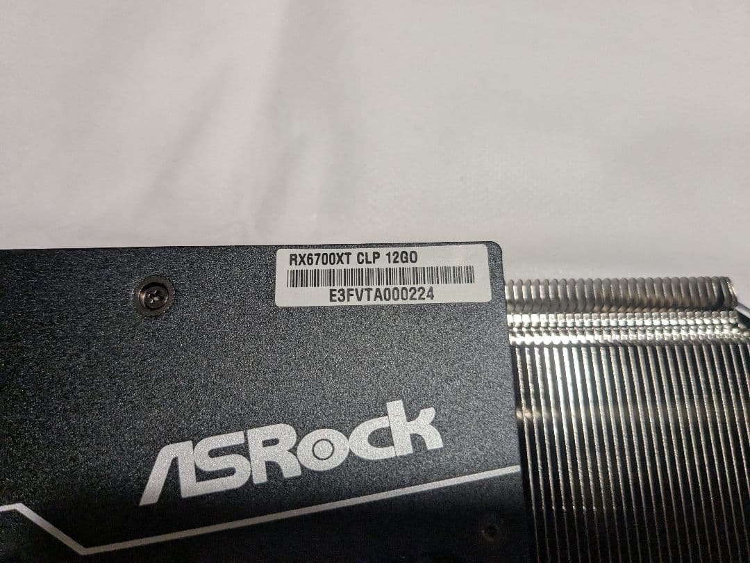 ASRock RX6700XT CLP 1200 グラフィックボード