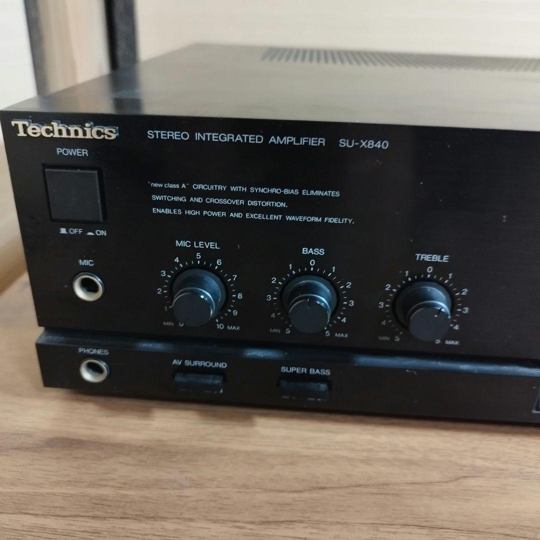 Technics 新クラスA プリメインアンプ SU-X840