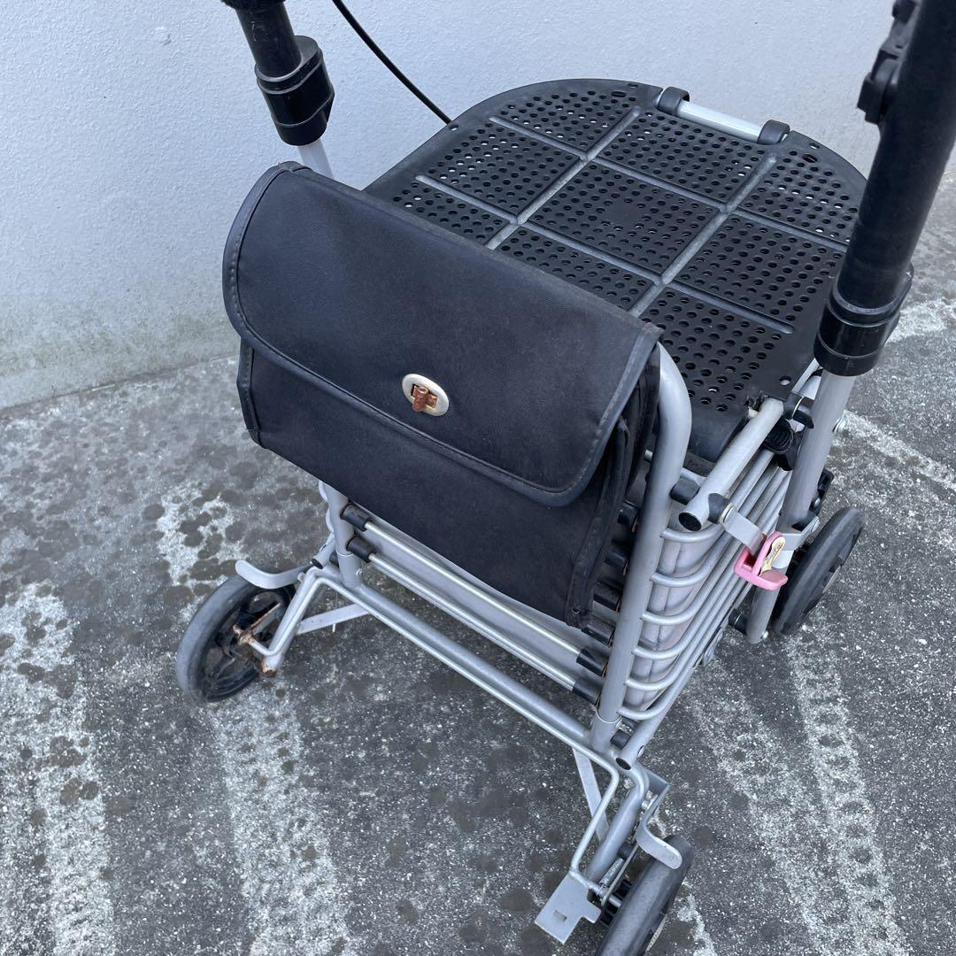 島製作所　ハーモニーAL ショッピングカート　シルバーカー　専用保冷バッグ付