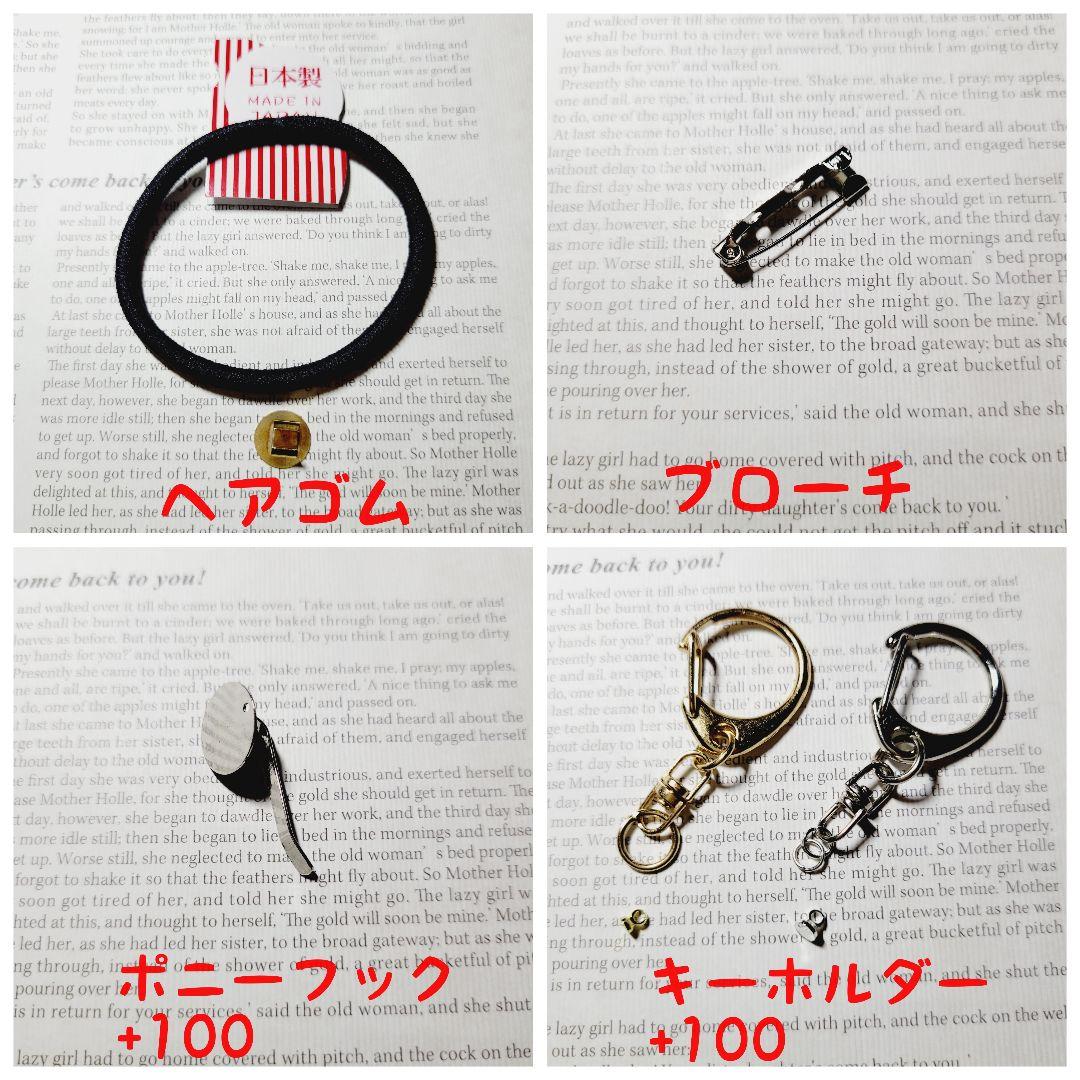 NO.101❤黒猫❤海水浴に来たよ～❤レジン❤ヘアゴム ブローチ