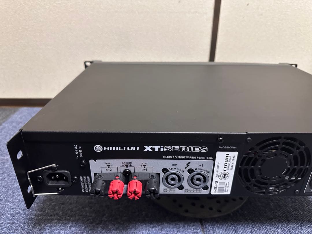 アンプ Amcron Xti 4002