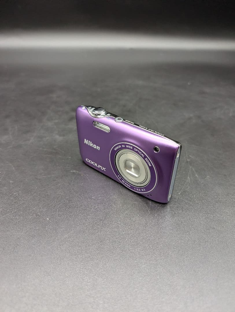 【撮影OK】Nikon COOLPIX S3100 動作確認済 パープル