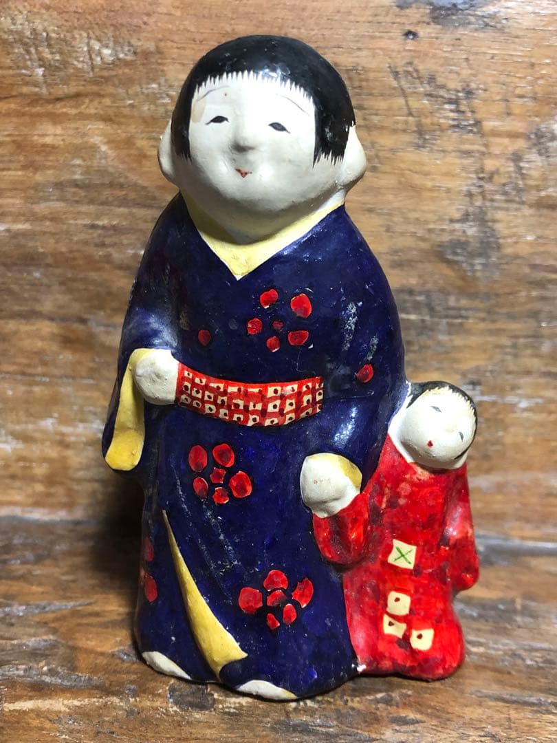 土人形　レトロ