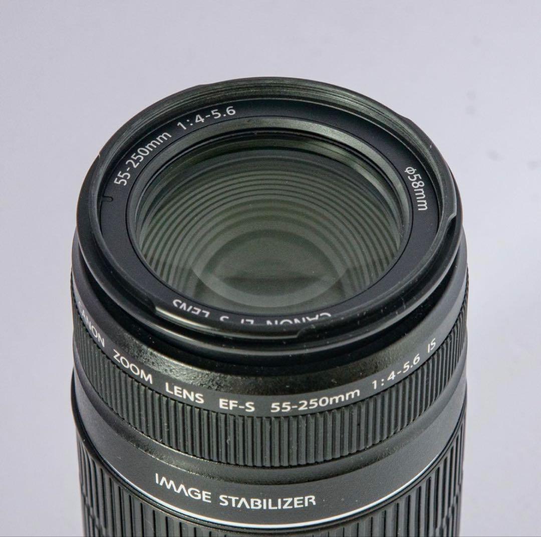 ⭐️キャノンCanon EF-S 55-250 mm⭐️手ブレ補正望遠レンズ⭐️