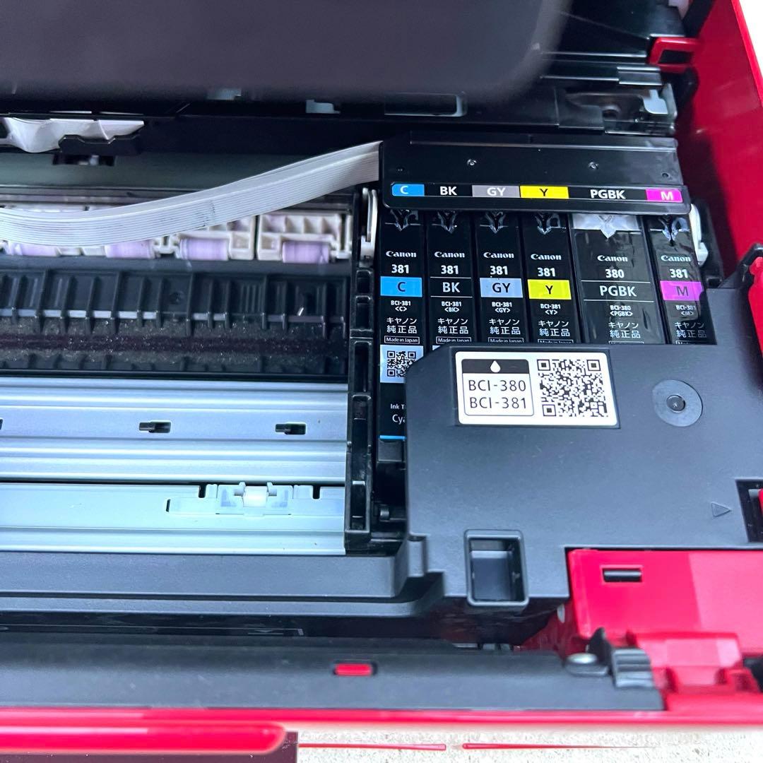 【印刷枚数2873枚】Canon TS8130 インクジェットプリンター　年賀状